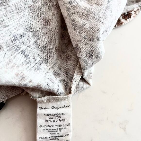 Bebe Organic Girls Gabriella in Vintage Floral Long Sleeve Dress size 8 - Picture 7 of 8